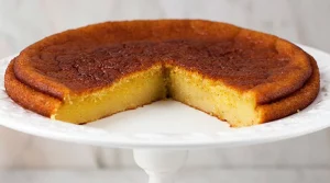 Bizcocho de naranja y aceite de oliva