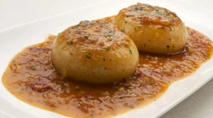 Cebollitas rellenas de Bonito del norte