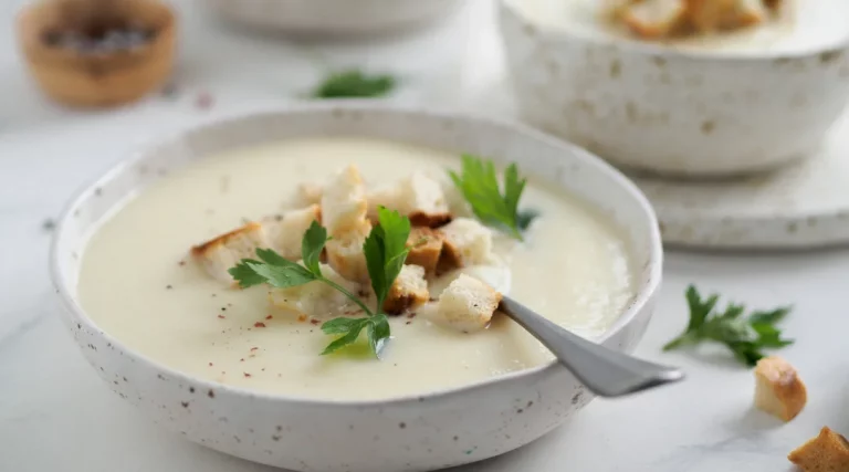 Receta de Crema de coliflor