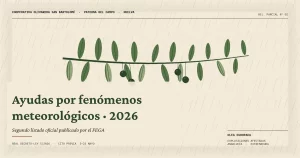 Ayudas fenómenos meteorológicos 2026: 2º listado oficial