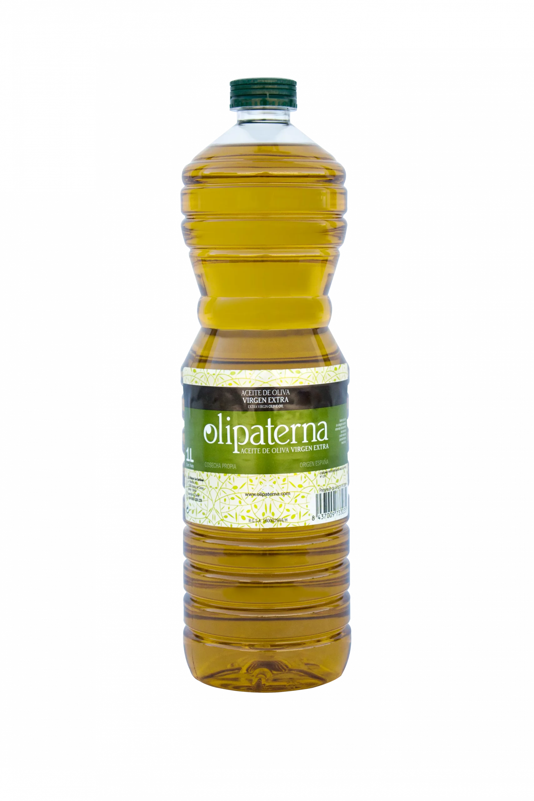 Botella 1 L Olipaterna Aceite de Oliva Virgen Extra