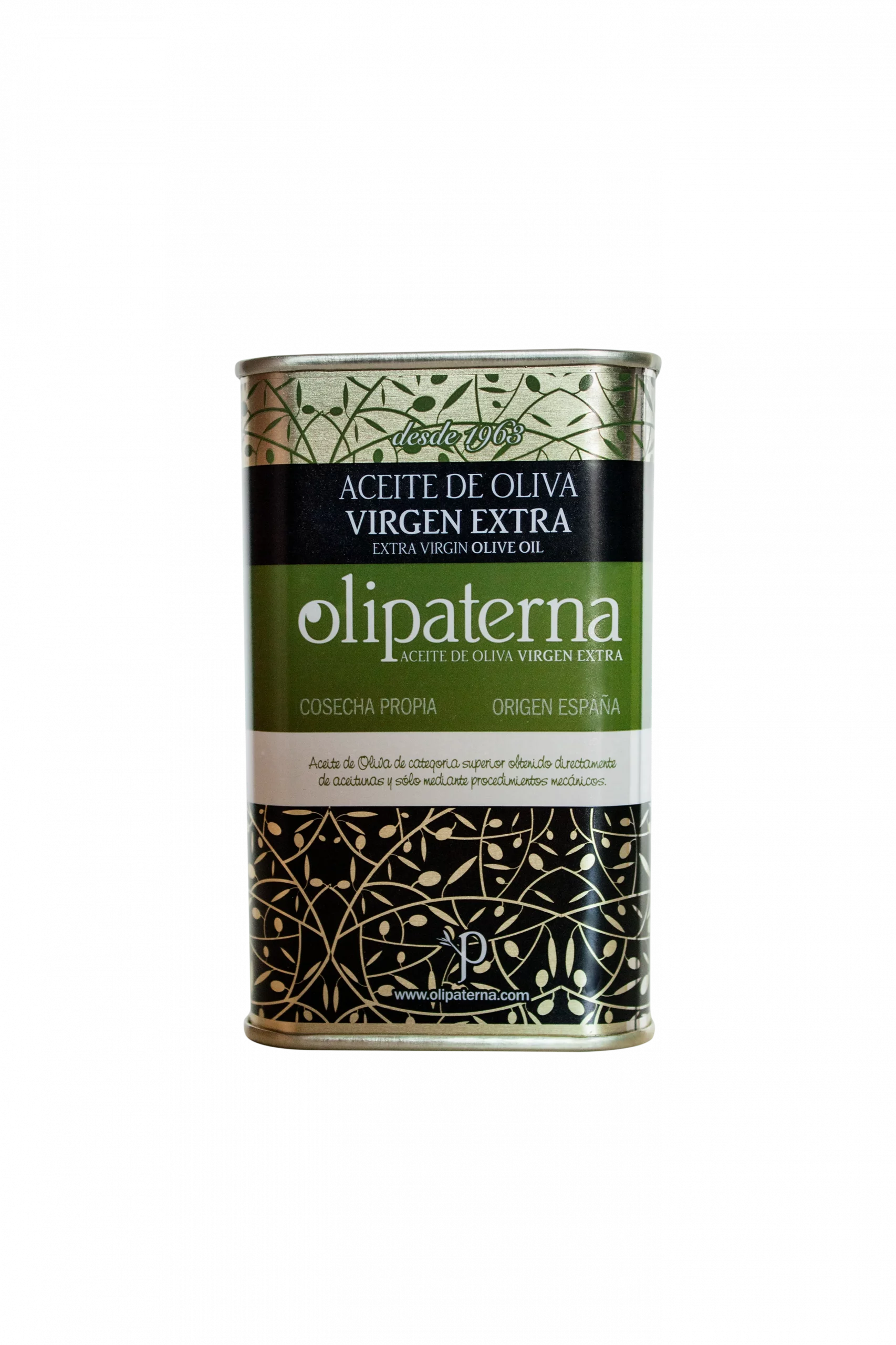 Lata AOVE Olipaterna 250 ml Aceite de Oliva Virgen Extra